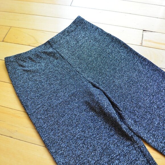 Reformation Women's Black Metallic Wide Leg Trousers Pants Size S - Picture 8 of 8